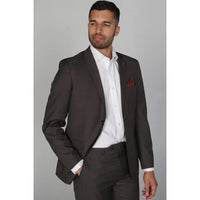 Charles - Blazer masculino cinza-escuro
