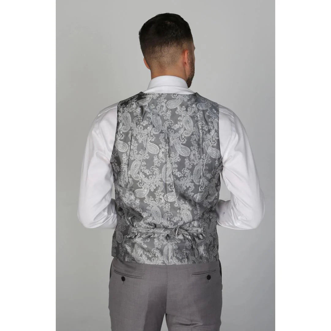 Charles - Colete Cinza Masculino