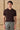 Camisa polo masculina marrom canelada