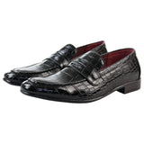 Mocassins pretos formais masculinos