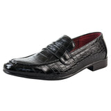 Mocassins pretos formais masculinos