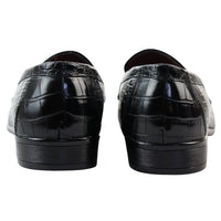 Mocassins pretos formais masculinos