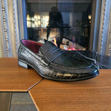 Mocassins pretos formais masculinos