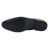 Mocassins sociais masculinos verdes sem fecho