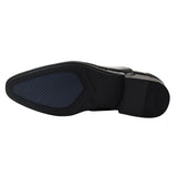 Sapatos Derby Masculinos Pretos com Cadarço