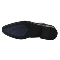 Sapatos Derby Masculinos Pretos com Cadarço