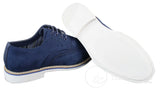 Elong EL0635 - Sapatos Brogue Masculinos Elegantes em Camurça e Couro Nobuck para um Estilo Casual Elegante