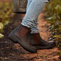 Endura 303 - Botas Chelsea em Couro Marrom