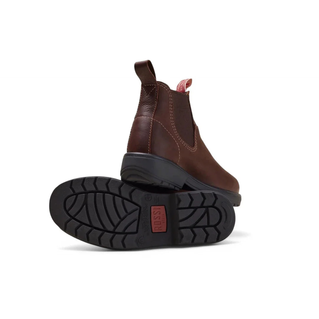 Endura 303 - Botas Chelsea em Couro Marrom Redwood