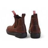 Endura 303 - Botas Chelsea em Couro Marrom Redwood