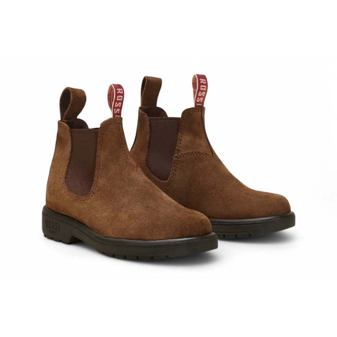 Endura 303 - Botas Chelsea em Camurça Marrom Rústica