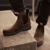 Endura 303 - Botas Chelsea em Couro Marrom Claro
