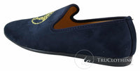 Fiorello HD0112-04 - Mocassins masculinos pretos icônicos Medusa, estilo mocassim, para dirigir, em camurça sintética italiana.