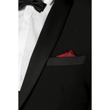 Blazer Ford masculino preto com lapela xale