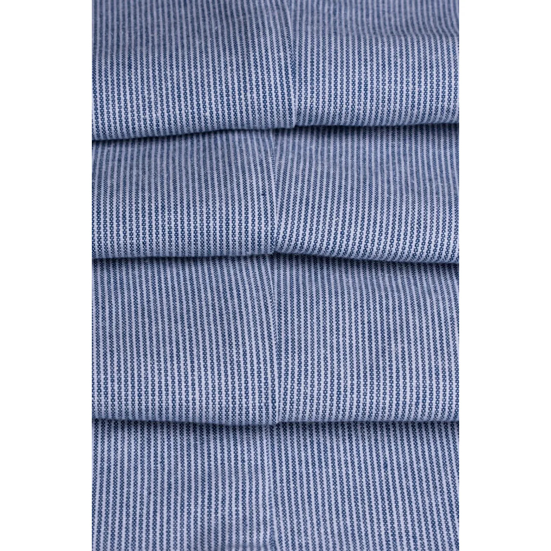 Fredrik - Calças de verão azul-claro masculinas