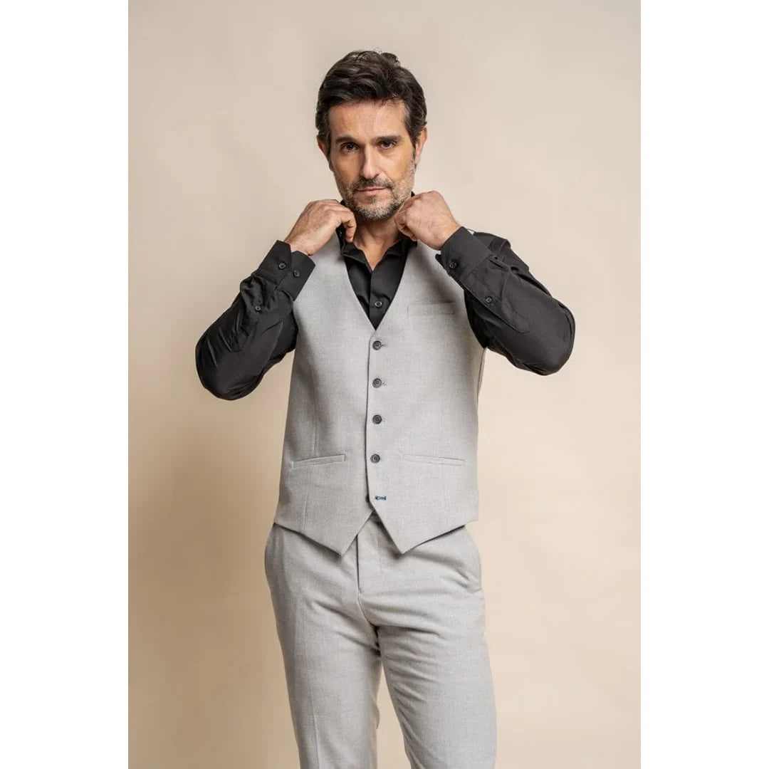 Furious - Colete Cinza Clássico Masculino