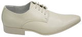 Sapatos masculinos de couro nas cores azul, preto, creme e bege, com design italiano, bico fino e cadarço.