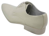 Sapatos masculinos de couro nas cores azul, preto, creme e bege, com design italiano, bico fino e cadarço.