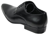 Sapatos masculinos de couro nas cores azul, preto, creme e bege, com design italiano, bico fino e cadarço.