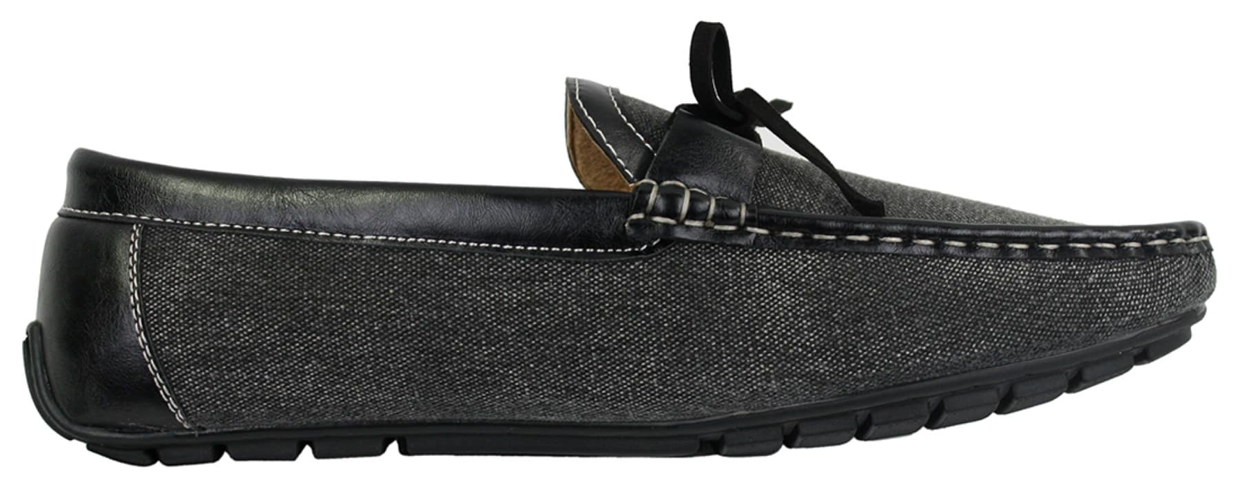 Sapatos Mocassim Masculinos Slip On em Couro e Jeans com Cadarço, Elegantes e Casuais, em Tons de Bege Italiano e Azul Marinho.