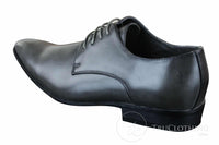 Galax GH2019 - Sapato Masculino Casual Elegante de Couro com Cadarço e Bico Fino, Ideal para Casamento, Formatura e Escritório. Clássico