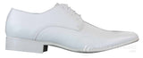 Galax GH2019 - Sapato Masculino Casual Elegante de Couro com Cadarço e Bico Fino, Ideal para Casamento, Formatura e Escritório. Clássico