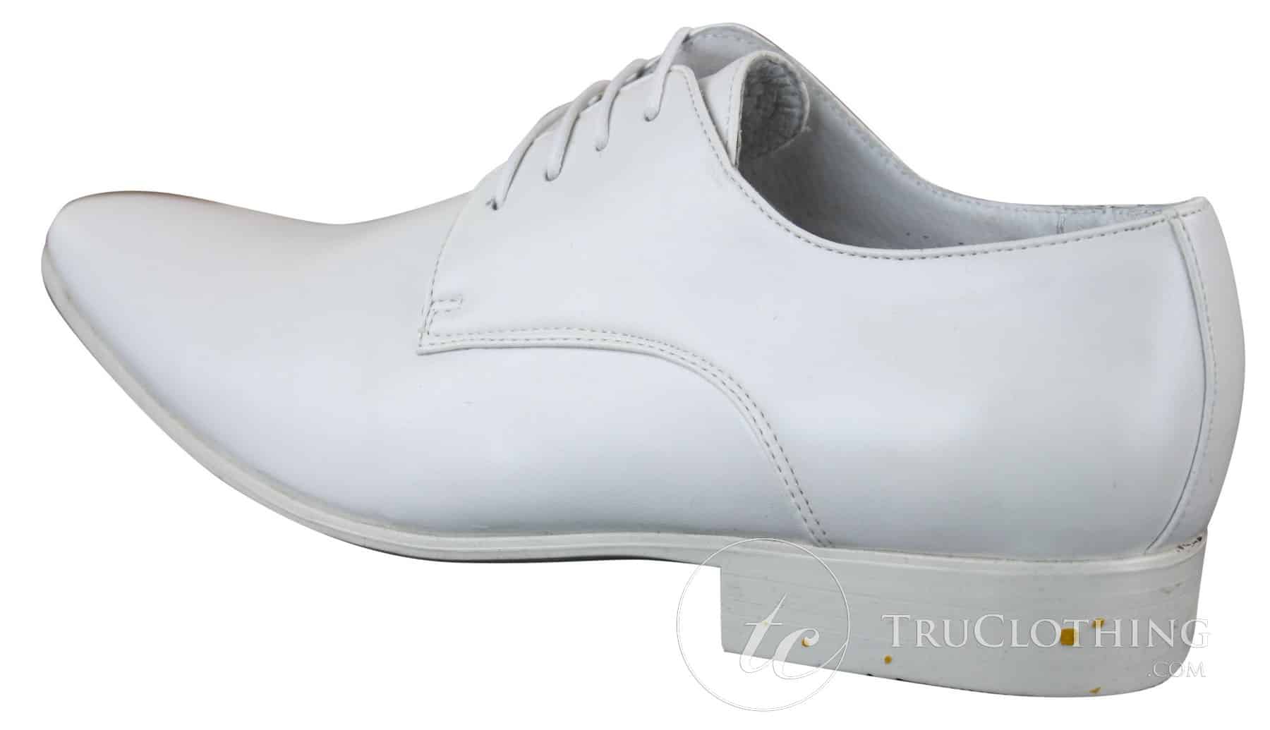 Galax GH2019 - Sapato Masculino Casual Elegante de Couro com Cadarço e Bico Fino, Ideal para Casamento, Formatura e Escritório. Clássico