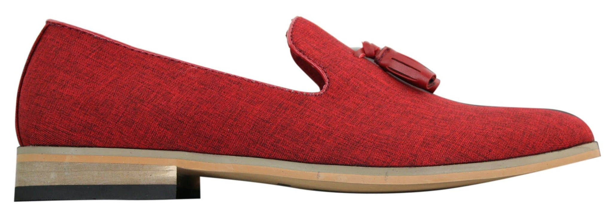 Galax GH3126 - Mocassins masculinos de condução com borla, estilo slip-on, leves e elegantes, nas cores preto e azul, estilo italiano.