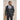 Georgi - Blazer masculino preto com estampa floral