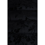Georgi - Blazer masculino preto com estampa floral