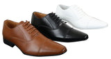 Sapatos sociais masculinos com cadarço