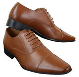 Sapatos sociais masculinos com cadarço