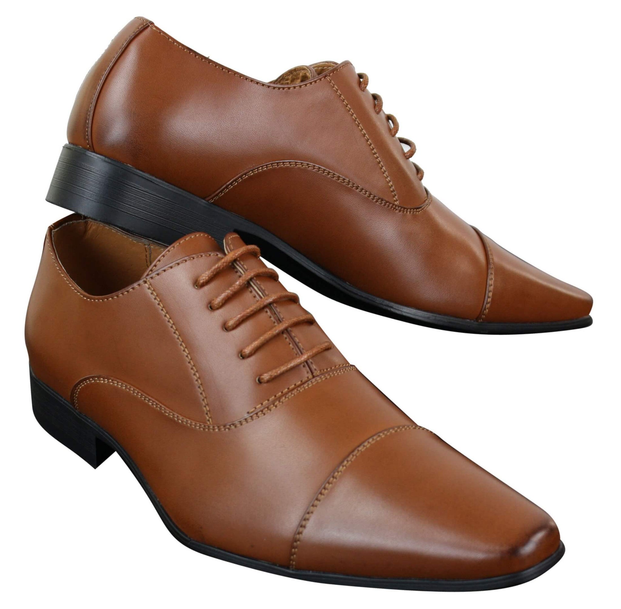 Sapatos sociais masculinos com cadarço
