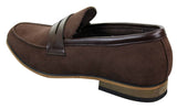 Mocassins masculinos de camurça, estilo mocassim, elegantes e casuais, de designer italiano.