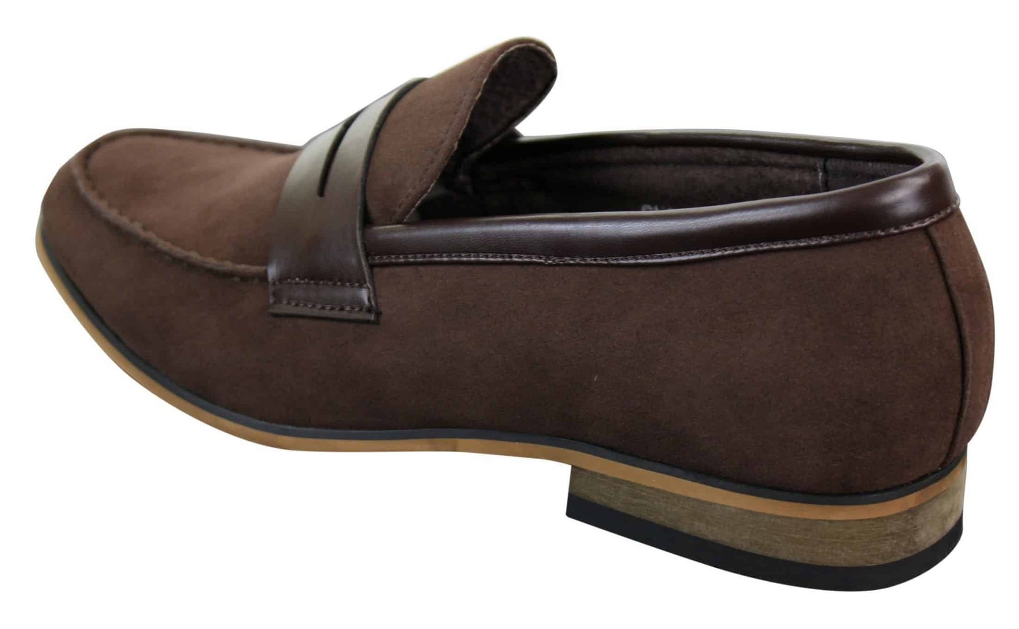Mocassins masculinos de camurça, estilo mocassim, elegantes e casuais, de designer italiano.