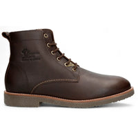 Botas de cano curto Glasgow Igloo C1 masculinas em couro marrom