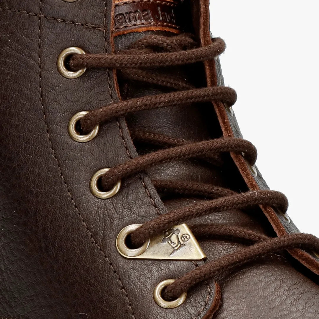 Botas de cano curto Glasgow Igloo C1 masculinas em couro marrom