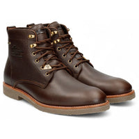 Glasgow GTX C2 - Botas de cano curto com cadarço em couro marrom para homem