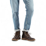 Glasgow GTX C2 - Botas de cano curto com cadarço em couro marrom para homem