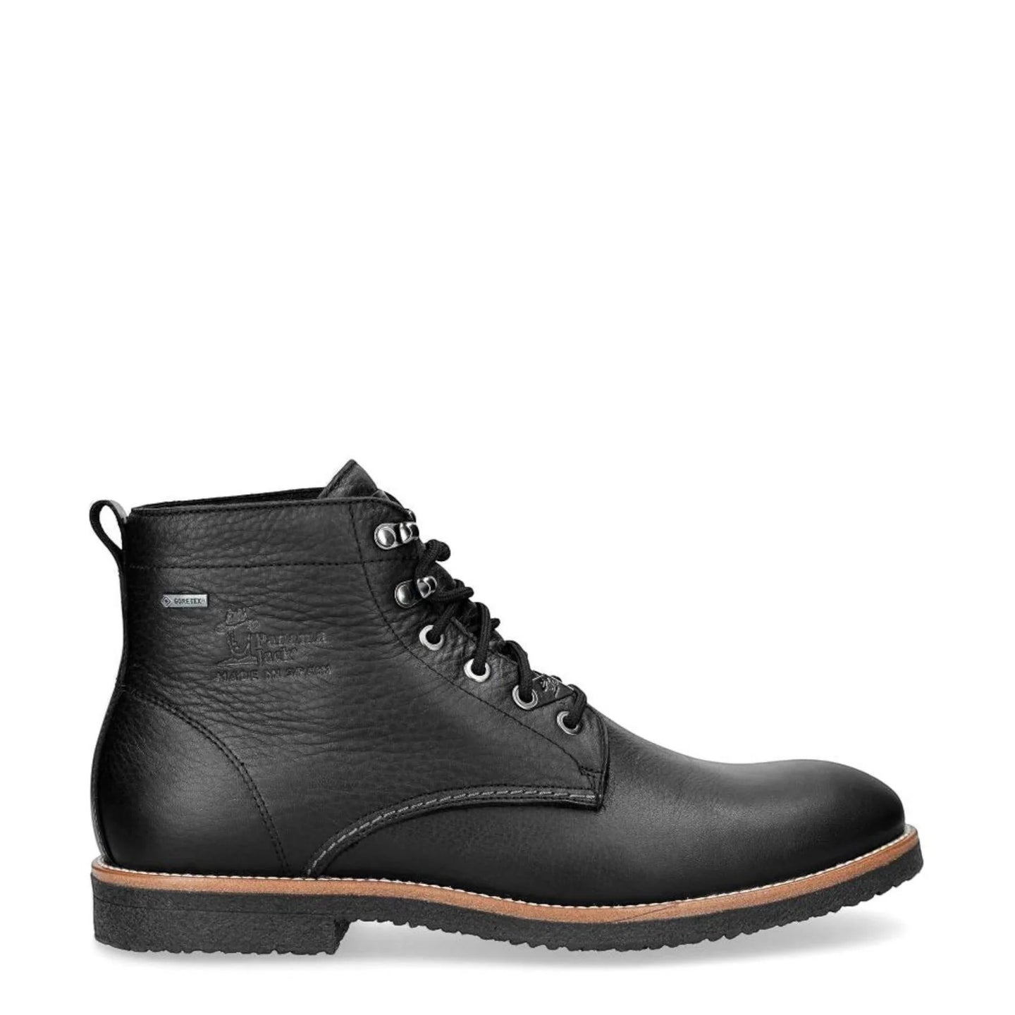 Glasgow GTX C3 - Botas de cano curto impermeáveis em couro preto para homem