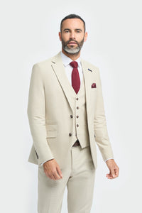 Hampton - Blazer masculino bege