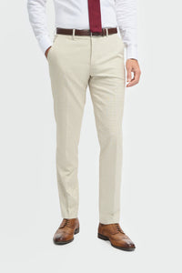 Hampton - Calças bege masculinas