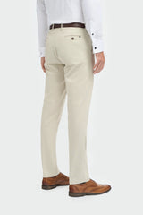 Hampton - Calças bege masculinas