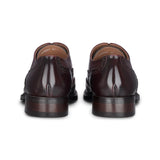 Harry - Sapatos Brogue Masculinos em Verniz Vinho