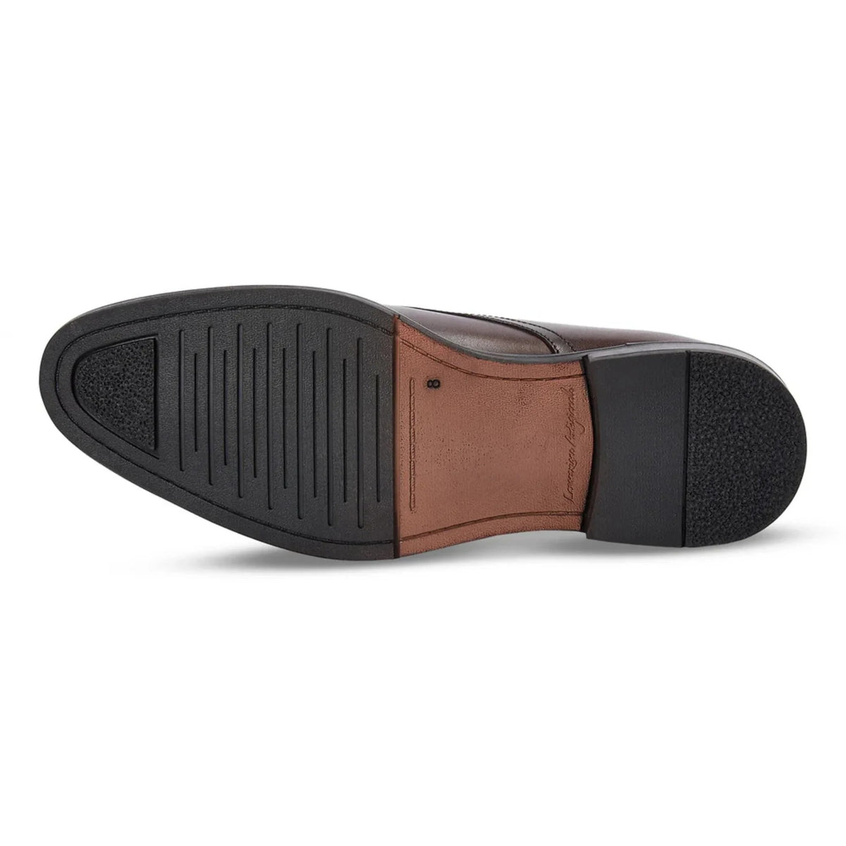 Henley - Sapatos Derby Clássicos Masculinos Marrons de Bico Liso