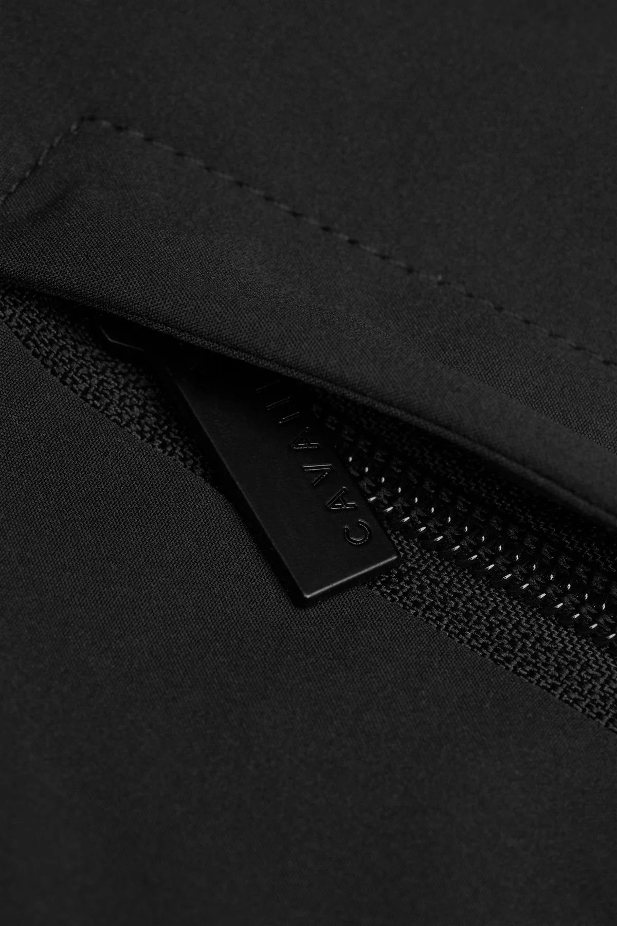 Heston - Sobretudo preto acolchoado casual leve para homem