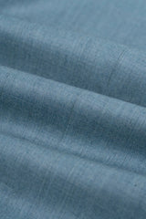 James - Terno masculino azul claro de 3 peças com textura
