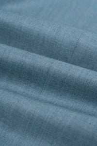 James - Terno masculino azul claro de 3 peças com textura