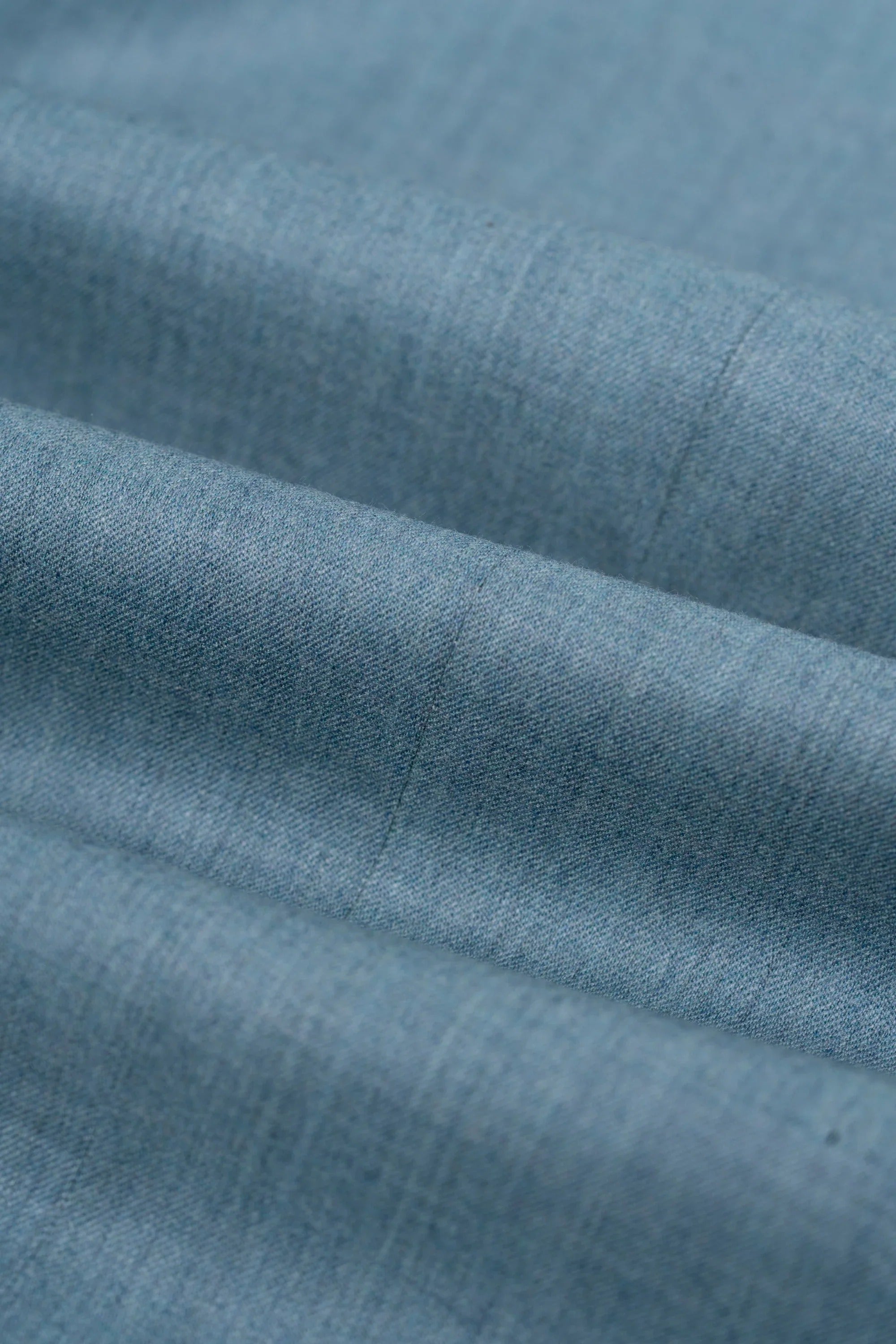 James - Terno masculino azul claro de 3 peças com textura