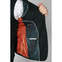 Jasper - Blazer masculino verde-oliva